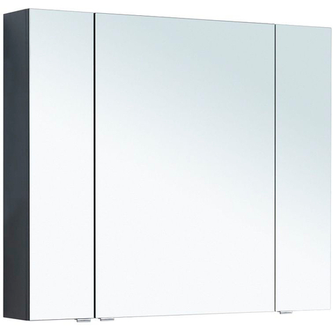 Aquanet 303896 Компл.2 - Зеркало Алвита new 90 цв.антрацит (303896)