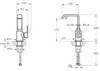 Vitra A4261629 Suit Cмеситель для раковины, медь