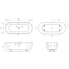 BelBagno BB417-1900-800 Акриловая ванна BelBagno BB417-1900-800