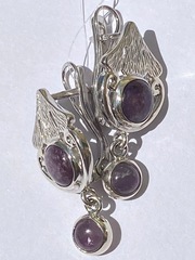 Лора (серьги из серебра)