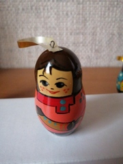 Матрешки -елочные украшения