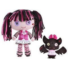 Плюшевая Дракулаура с Питомцем - ! УПАКОВКА НЕ ИДЕАЛЬНАЯ !