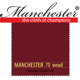 Сукно Manchester 70 Burgundy competition фото №4