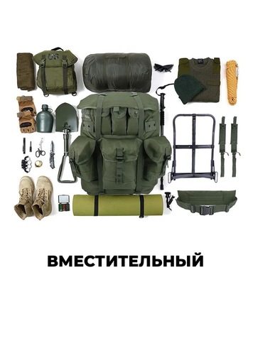 Картинка рюкзак тактический Swicky BK-5066 army - 3