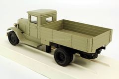 ZIS-5 flatbed truck gray (chrome bumper) LOMO-AVM 1:43