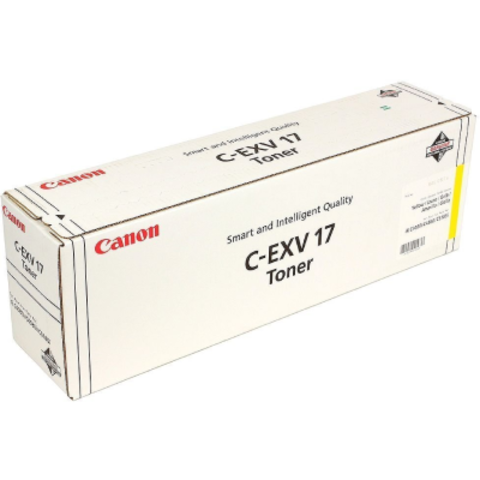 Покупка новых картриджей Canon C-EXV17 Yellow