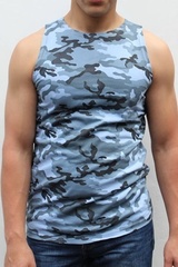 Купить Майка камуфляжная ФЛОРА СЕРАЯ в Магазине тельняшек