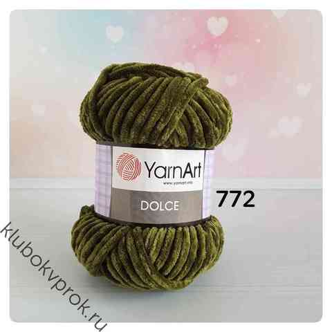 YARNART DOLCE 772, Хаки