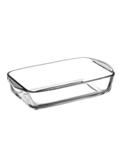 Прямоугольная форма для запекания из жаропрочного стекла 1,3 литра Borcam 59864 26х15х5,5 см коробка