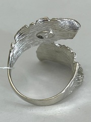 Foglie 2 (кольцо из серебра 925)