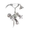 Смеситель для ванны с душем Timo Ritz 0144Y silver cross