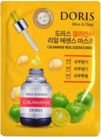 Jigott Маска на тканевой основе Doris Calamansi Real Essence Mask