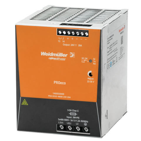 Источник питания PRO ECO3 480W 24V 20A