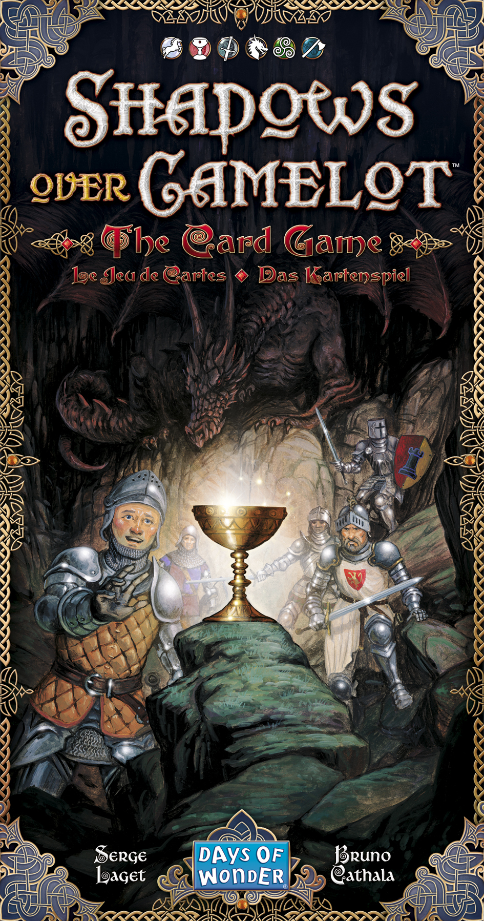 Shadows over Camelot the Card Game в интернет-магазине bgames.ru.  Бесплатная доставка. Скидки.