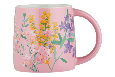 Кружка 370мл Maxwell&Williams Garland розовая