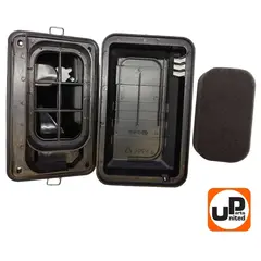 Корпус воздушного фильтра UNITED PARTS 168/170F, GX160/200 прямоуг. ВФ (генератор) (90-0223)