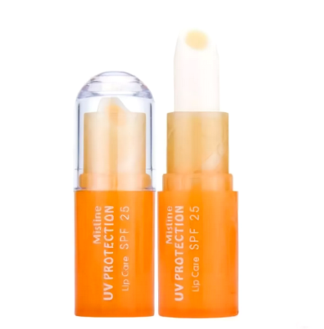 Бальзам для губ Питательный  Mistine UV Sun Protection (Orange + Milk) 2,5 гр