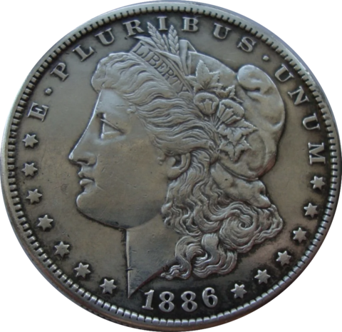 1 доллар Morgan S 1886
