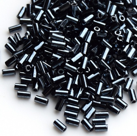 Стеклярус Тохо 3 мм 0081 гематит