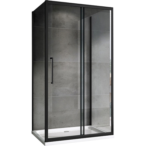 Abber Schwarzer Diamant AG30100BH-S50B-S50B Душевой уголок, 100x50x195