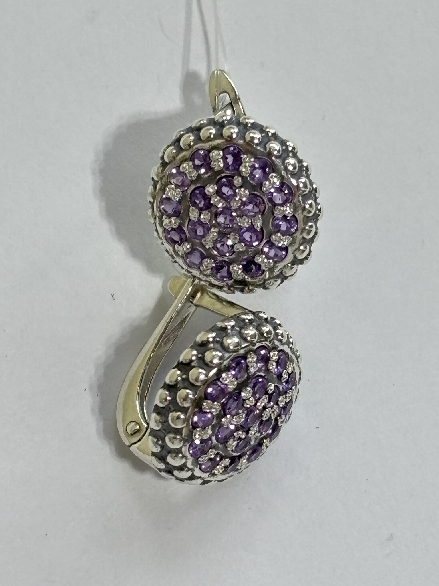 Палау (серьги из серебра)