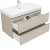 Aquanet 337944 Тумба Вега 2.0 90 2 ящ. цв.бежевый (337944)