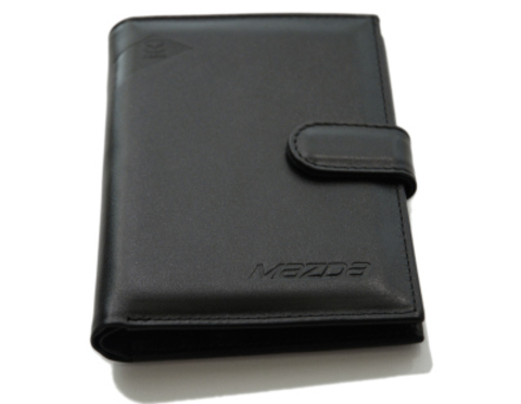 Портмоне для автодокументов Mazda Smoot Leather Vertical Wallet