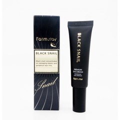 Крем для век с муцином улитки FARMSTAY Black Snail Premium Eye Cream 50 мл