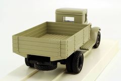 ZIS-5 flatbed truck gray (chrome bumper) LOMO-AVM 1:43