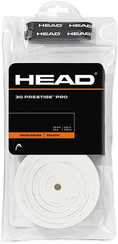 Овергрип  Head Prestige Pro white 30P