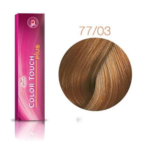 Wella Professional Color Touch Plus 77/03 (Карри) - Тонирующая краска для волос