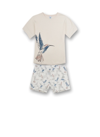 Пижама с коротким рукавом для девочки Sanetta 245217 1207