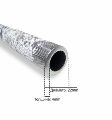 Алюминиевый руль PROTAPER Metal Mulisha сечение 28/22, серебристый