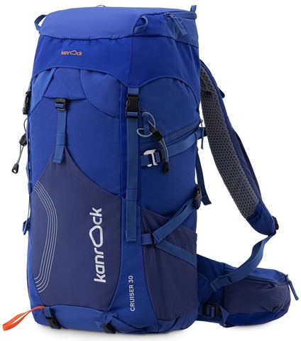 Картинка рюкзак туристический Kanrock Cruiser 30 Rich Blue - 1