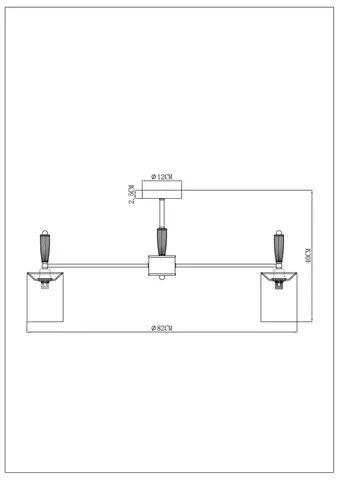 Потолочная люстра Arte Lamp Waverley A4102PL-8PB