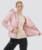 Премиальная куртка для лыж и зимнего бега Nordski Hybrid Warm 2.0 Soft Pink W женская