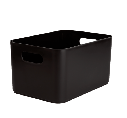 Корзина Agraba, 3.7 л, 23х16х12 см, цвет базальт, пластик