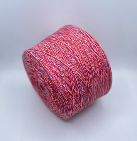 Авторская смотка (пр.Италия) 277м/100гр, Шерсть/Меринос/Полиамид/Вискоза/Кашемир/Полиэстер( люрекс), цвет-Мексиканский залив, арт.36489