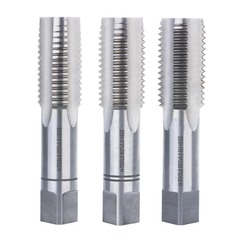 Метчик М27х3,0 (Комплект 3шт) DIN352 HSSE 6h 110мм a=16 H-Tools 230270EHT