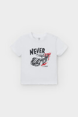 фуфайка  для мальчика  КР 302719/белый к548