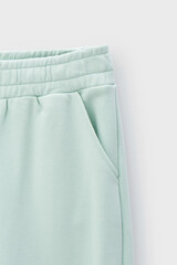 брюки  для девочки  КБ 400554/дымчатый нефрит