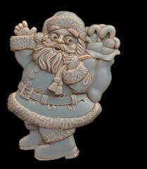 Силиконовый молд Дед Мороз