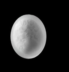 Силиконовый молд Камея Девушка № 20