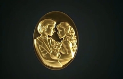 Молд камеи № 19 