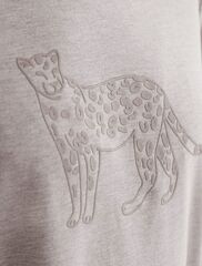 Футболка из премиального хлопка с авторским принтом  D49.110 (125931)