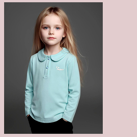 Блуза хлопок д (3-7) 260216-FW656