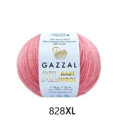 BABY WOOL XL, розовый