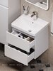 Aquanet 367322 Тумба с раковиной Вега 50 (Ирис T) 2 ящ. цв. белый глянец (367322)