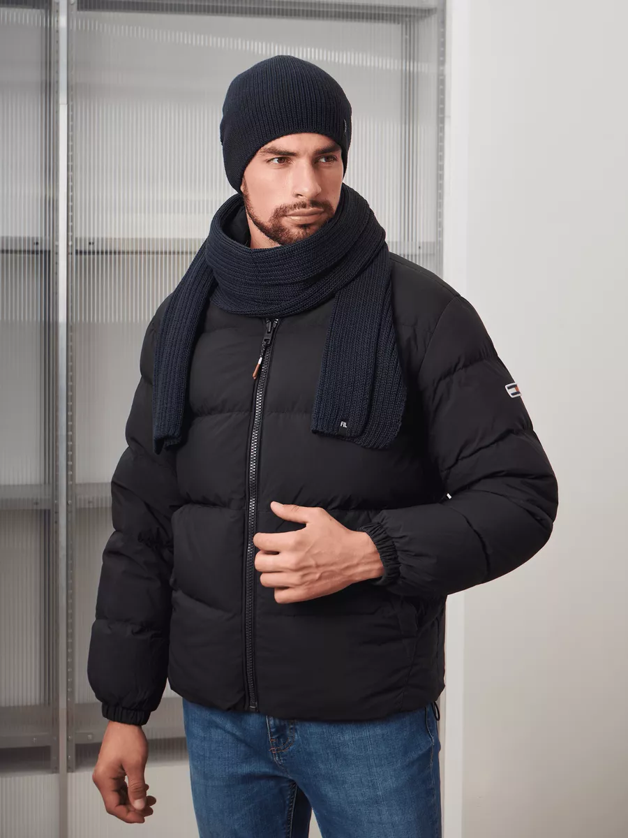 Шарф длинный классический