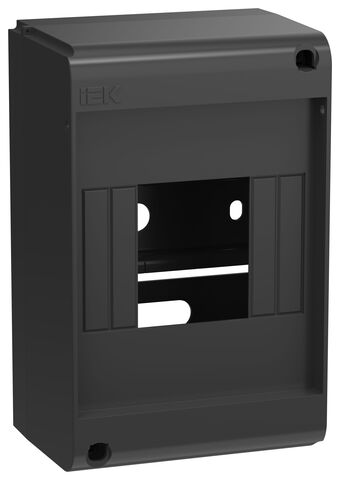 UNION Mini Корпус пластик. КМПн-4 IP20 без двери черный IEK